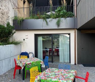 Fie allo Sciliar Apartment | Casa Sciliar centro paese PINK