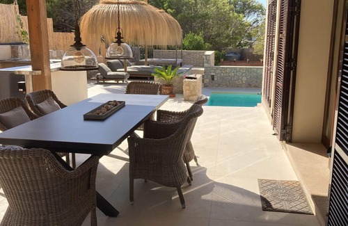 Betlem de Marina Ski Chalet | Casa Tan - Chalet 60m vom Meer in Betlem, Traumblick, Meeresrauschen, 5*