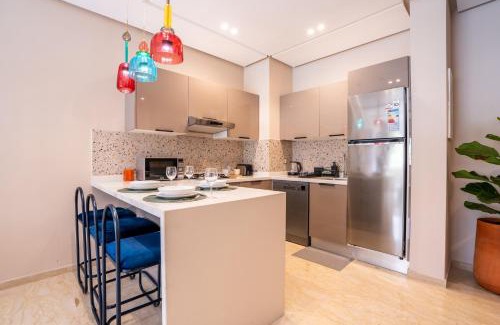 Nouaceur Apartment | Casablanca, 5 min to CMN Airport - 1BR - Pool - Netflix