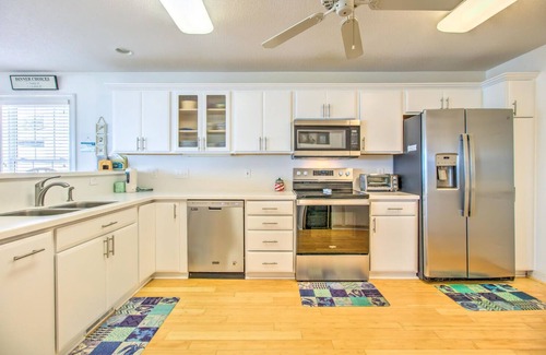 Kure Beach House | ☀️Casablanca: Oceanfront Home w/Ocean Views, Deck, Near downtown☀️