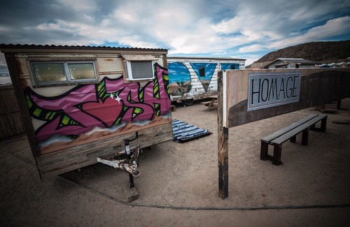 Joshua Tree Other | CasaGoGo Artsy Homage Trailers @ Joshua Tree Music Festival Site