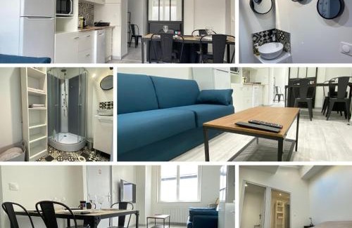 Saint-Jacques - Saint-Roch Apartment | Casamara 1 T1 avec 2 couchages 10 min CHU