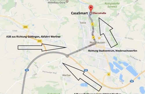 Nordhausen House | CasaSmart/Das Ferienhaus am Harz Nordhausen