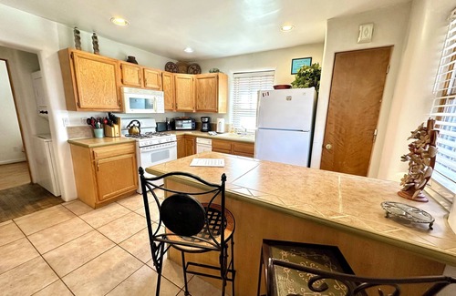 Downtown Santa Fe House | Casita D - single level 2 bd, 2 bth