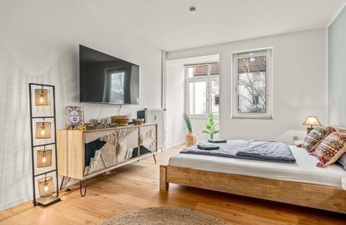 Wesertor Apartment | CASSEL LOFTS - Stylisches Dschungel-Studio nähe Uni & Klinikum