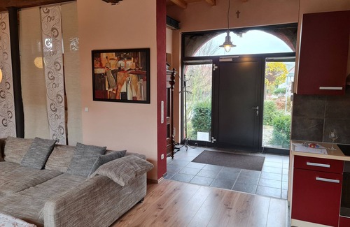 Castell House | Castellchen - Historic barn & garden