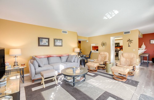 Cathedral City Condo | Cathedral City Condo w/Community Pools & Hot Tubs