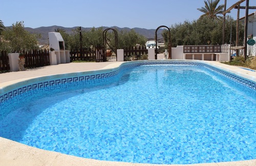 Lorca Villa | Cave houses sleeping 8 people with swimming pool. Close to Playas Calnegre.