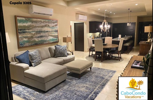 Los Cabos Condo | CCV Quivira-Luxury 3BR, Sleeps 8, Huge Private Terrace, OceanView, 7Resorts,Golf
