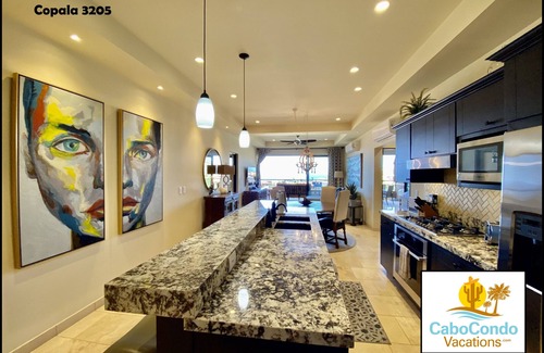 Los Cabos Condo | CCV Quivira-Luxury 3BR, Sleeps 8, Huge Private Terrace, OceanView, 7Resorts,Golf