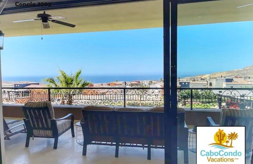 Los Cabos Condo | CCV Quivira-Luxury 3BR, Sleeps 8, Huge Private Terrace, OceanView, 7Resorts,Golf