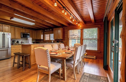 Wilmington House | Cedar Log Home sits on 41.87 private acres with mountain and meadow views