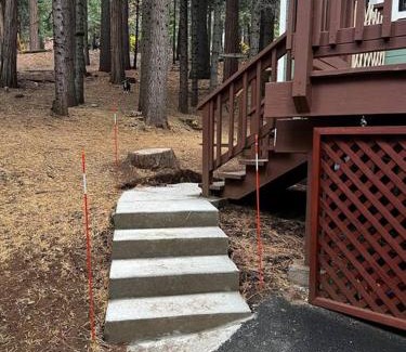 Dorrington House | Cedar Oasis - Pet Friendly Cabin w Fireplace, Games and Wifi - 5 min to Big Trees