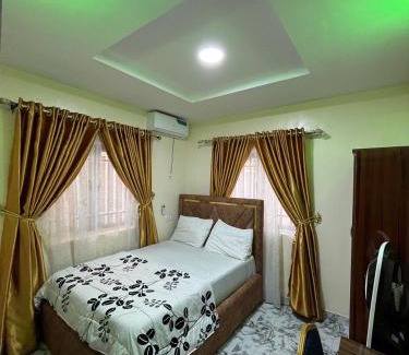 Abeokuta Apartment | Cee&Tee ABEOKUTA 2BR-247Electricity - Solar Inverter AC in bedrooms