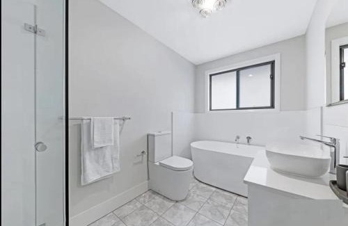 Rouse Hill Villa | Center of Rouse Hill house with fully fenced back yard