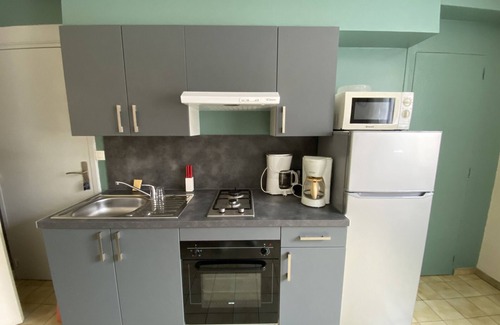 La Roche-Posay Apartment | Central 1BR Apartment with Wi-Fi and Laundry, Near Shops & Thermal Baths