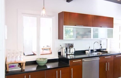 Santa Barbara House | Central A/C, heat, Fireplace, Off-Street Parking, fenced yard