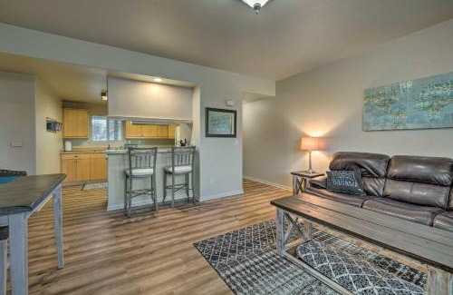 Anacortes Apartment | Central Apt Private Fireplace and Patio Access