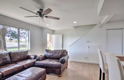 Country Rose House | Central Bakersfield Townhome with Private Patio