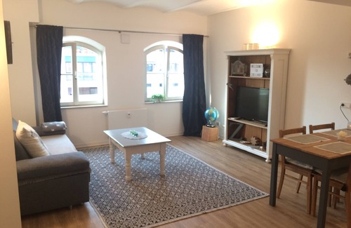 Mitte Apartment | Central living in the Zollhof, modern & cozy, with parking, all new!