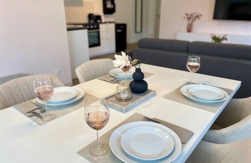 Bad Rothenfelde House | Central oasis of peace with veranda & parking, Zentrale Ruheoase mit Veranda & Parkplatz (