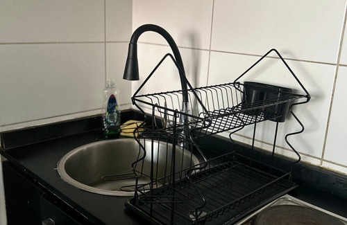 Las Rejas Apartment | Centrally located apartment, fully equipped, with beautiful terrace, steps from the Metro.
