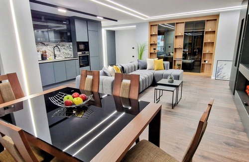 Tirana Apartment | Centrally located by the Bllok neighborhood, still quiet and!