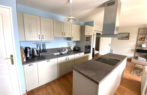 Perros-Guirec Apartment | Centrally Located Perros-Guirec Apartment with WiFi, Balconies, and Parking