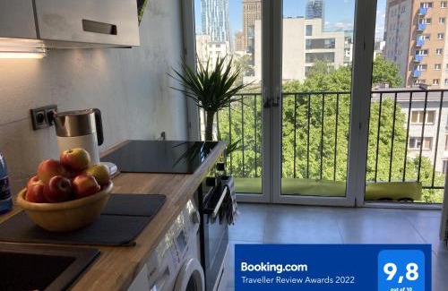 Mirow Apartment | CENTRUM PANORAMA STUDIO Złota 81 Street Warsaw by Gi4