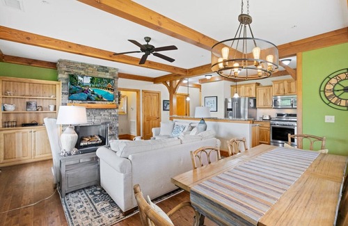 Boone House | Chalakee Lodge CJ-3- Mountain View, Gated Resort, Indoor/Outdoor Pools and Hot Tub, Fitness Area,.