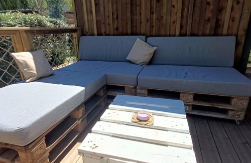 Onesse-et-Laharie Ski Chalet | Chalet 20min de Contis et Mimizan Camping L'orée des Landes Au Coeur de la Forêt