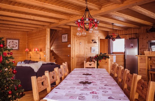 Le Devoluy Ski Chalet | Chalet 3 * cozy decorative neat fireplace 300M of the slopes 12per WIFI