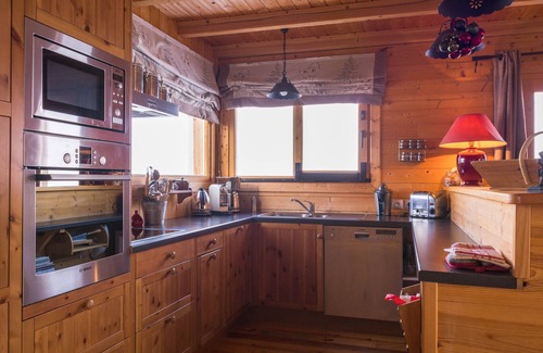 Le Devoluy Ski Chalet | Chalet 3 * cozy decorative neat fireplace 300M of the slopes 12per WIFI