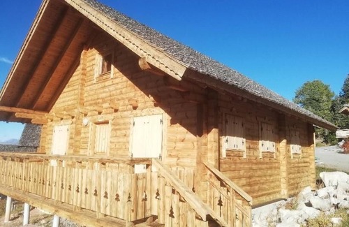 Le Devoluy Ski Chalet | Chalet, 350m from resort center, swimming pool, sauna, terrace, fireplace or stove, tv, ski locker
