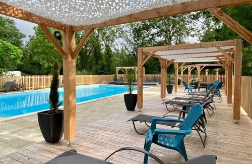 Coulon Ski Chalet | Chalet 4 étoiles - Piscine - efd0ih
