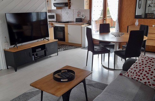 Cabourg Ski Chalet | Chalet 4 Personnes Résidence Privée Avec Piscine à 20 Minutes à Pied de la mer