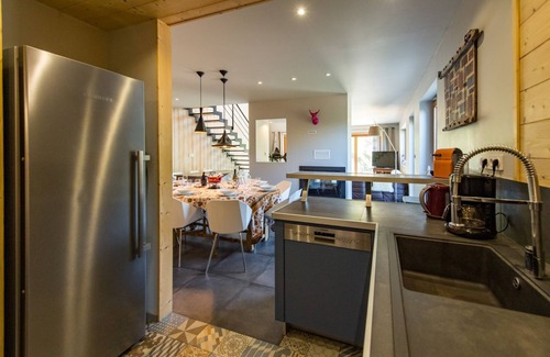 Valmeinier Ski Chalet | Chalet 4* , space, comfort, charm, view, sauna, fireplace