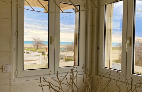 Gruissan Plage Ski Chalet | ☆Chalet Aliénor & Jacuzzi☆ rang 1 VUE MER clim