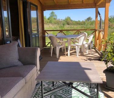 Sulniac Ski Chalet | Chalet au calme pour 6 personnes proche Golfe du Morbihan Animaux acceptés