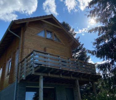 Anould Ski Chalet | Chalet authentique au calme, en lisière de forêt, montagne, sentiers 15mn Gérardmer & Alsace "Chalet Mon beau sapin"