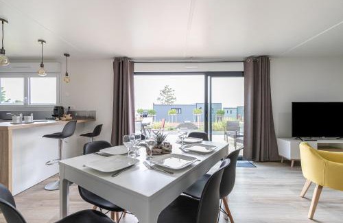 Bretignolles-sur-Mer Ski Chalet | Chalet climatisé pour 6- Piscine commune chauffée