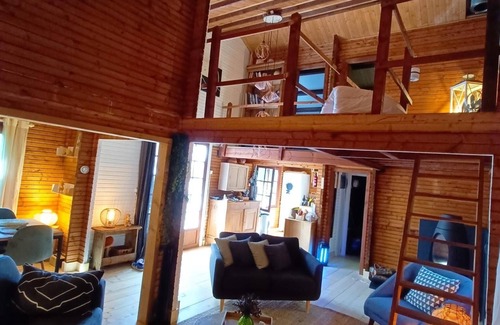 Bazoches-sur-le-Betz Ski Chalet | Chalet Cocooning de Campagne - Domaine Privé - 5 Étangs