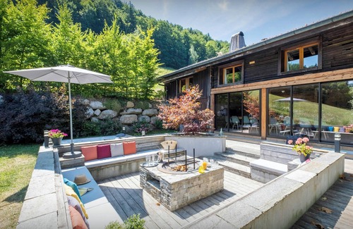 Thones Ski Chalet | Chalet Colombine - luxury base 15p indoor pool & spa, cinema - OVO Network