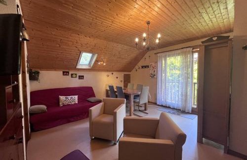 Cauterets Apartment | Chalet confortable à Cauterets avec parking et balcon - FR-1-812-10