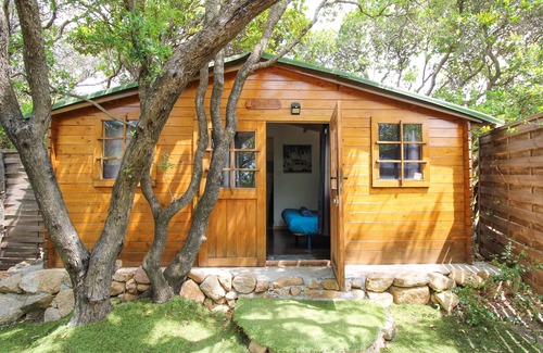 Coti-Chiavari Cabin | Chalet 'De La Plage Evasion' with Sea View, Wi-Fi and Air Conditioning