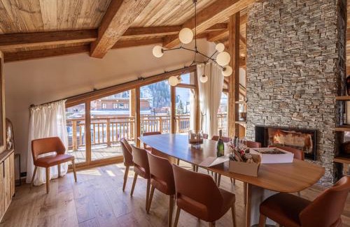 Le Praz Ski Chalet | Chalet de Luxe avec Piscine et Sauna, Proche des Pistes à Courchevel - FR-1-568-33