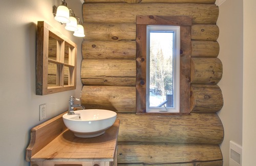 Labelle Ski Chalet | Chalet en Bois Rond Avec Spa, Sauna et Hammam