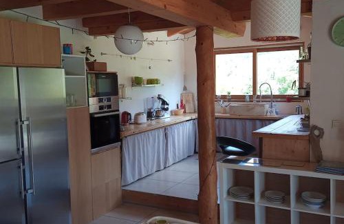 Saint-Martin-de-Queyrieres Ski Chalet | Chalet cadre montagne au pied des Ecrins