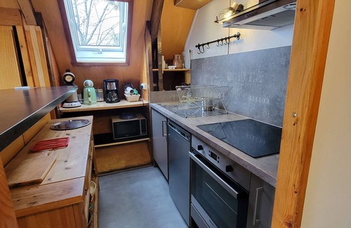 Saint-Michel-de-Chaillol Ski Chalet | Chalet for 5, near ski & hiking, south balcony, TV, washing machine