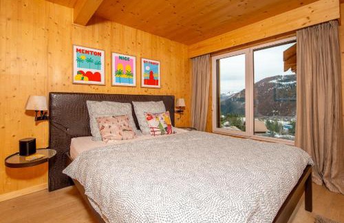 Saint-Etienne-de-Tinee House | Chalet Gemme - Magnifique chalet piscine sauna